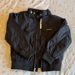 NWT Members Only Black Lightweight Bomber Jacket